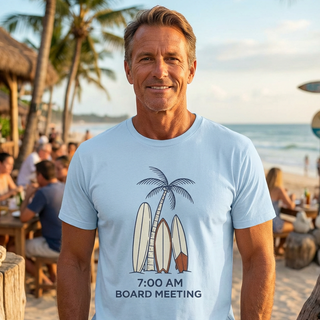 “7:00 AM Board Meeting” T-Shirt