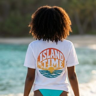 Island Time Tropical Sunset T-Shirt