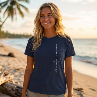 Island Time Vertical Graphic T