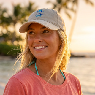 Island Time Khaki Dad Hat