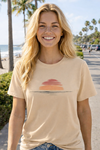 Minimal Sunset T-Shirt