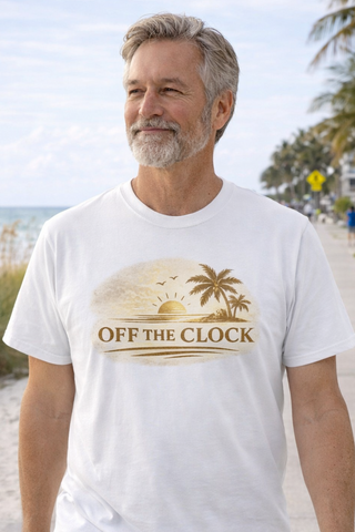 Off The Clock Beach T-Shirt