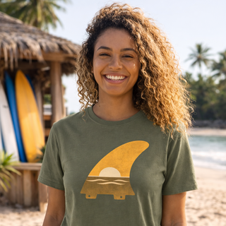 Surf Fin Sunset T-Shirt