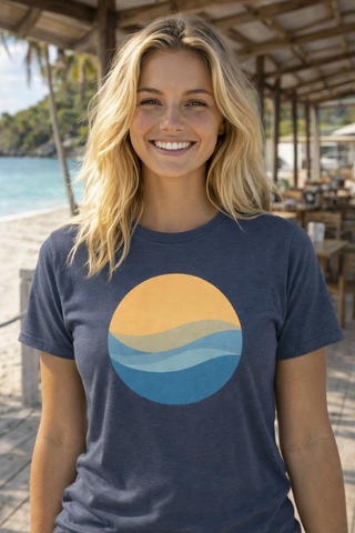 Sunset Waves T-Shirt