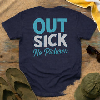 Out Sick No Pictures T-Shirt