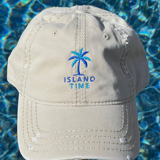 Island Time Khaki Dad Hat