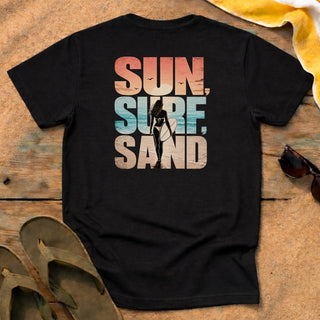 Retro Sun Surf Sand Tee