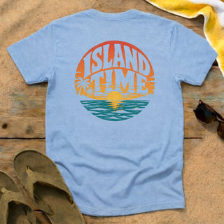 Island Time Tropical Sunset T-Shirt