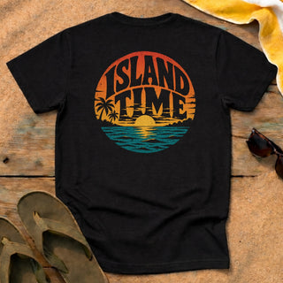 Island Time Tropical Sunset T-Shirt