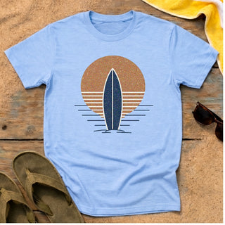 Surfboard Sunset T-Shirt
