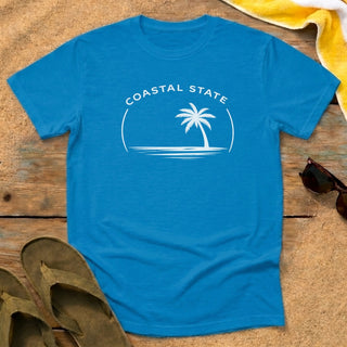 Coastal State White Palm T-Shirt