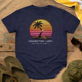 Connection Lost Beach T‑Shirt