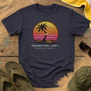 Connection Lost Beach T‑Shirt