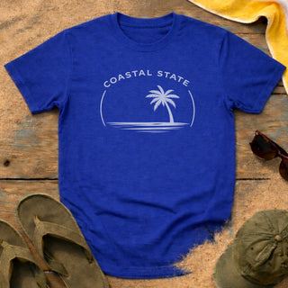 Coastal State White Palm T-Shirt