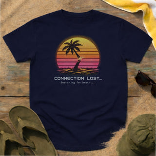 Connection Lost Beach T‑Shirt
