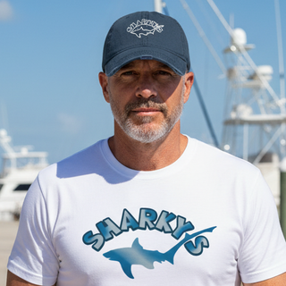 Sharky’s Distressed Dad Hat