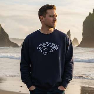 Sharky’s Unisex Embroidered  Sweatshirt