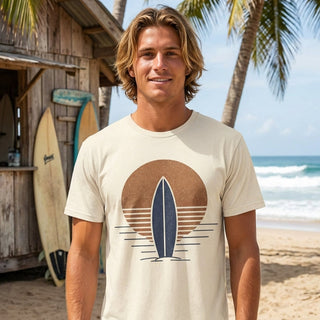 Surfboard Sunset T-Shirt