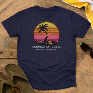 Connection Lost Beach T‑Shirt